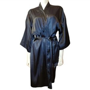Gilligan & O'Malley black robe size S/M P/M